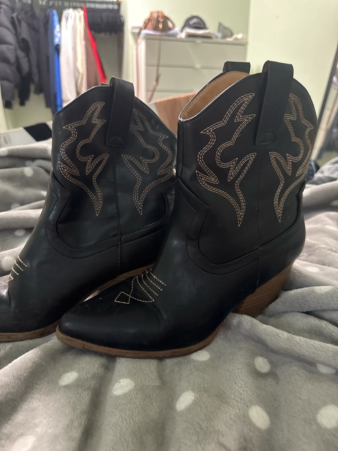 Black Cowboy Boots - photo 2