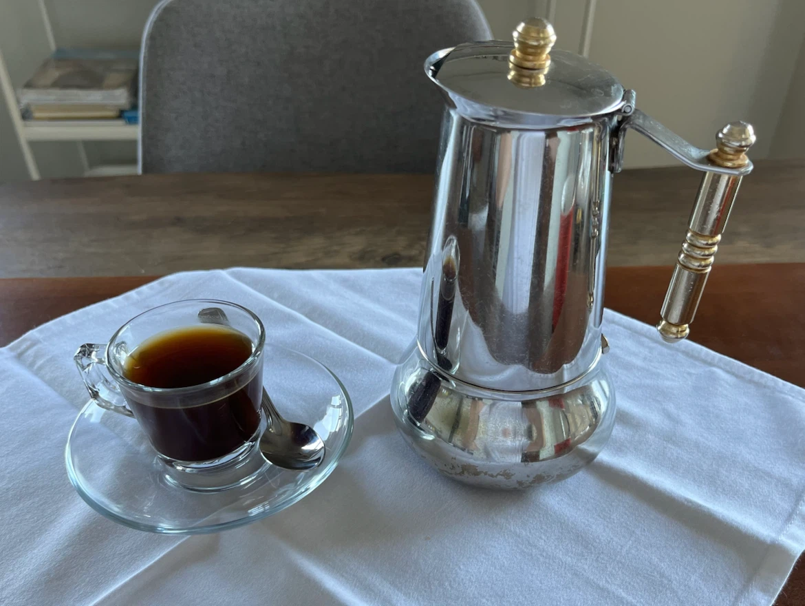 Espresso Maker Moka Pot 3 cups.