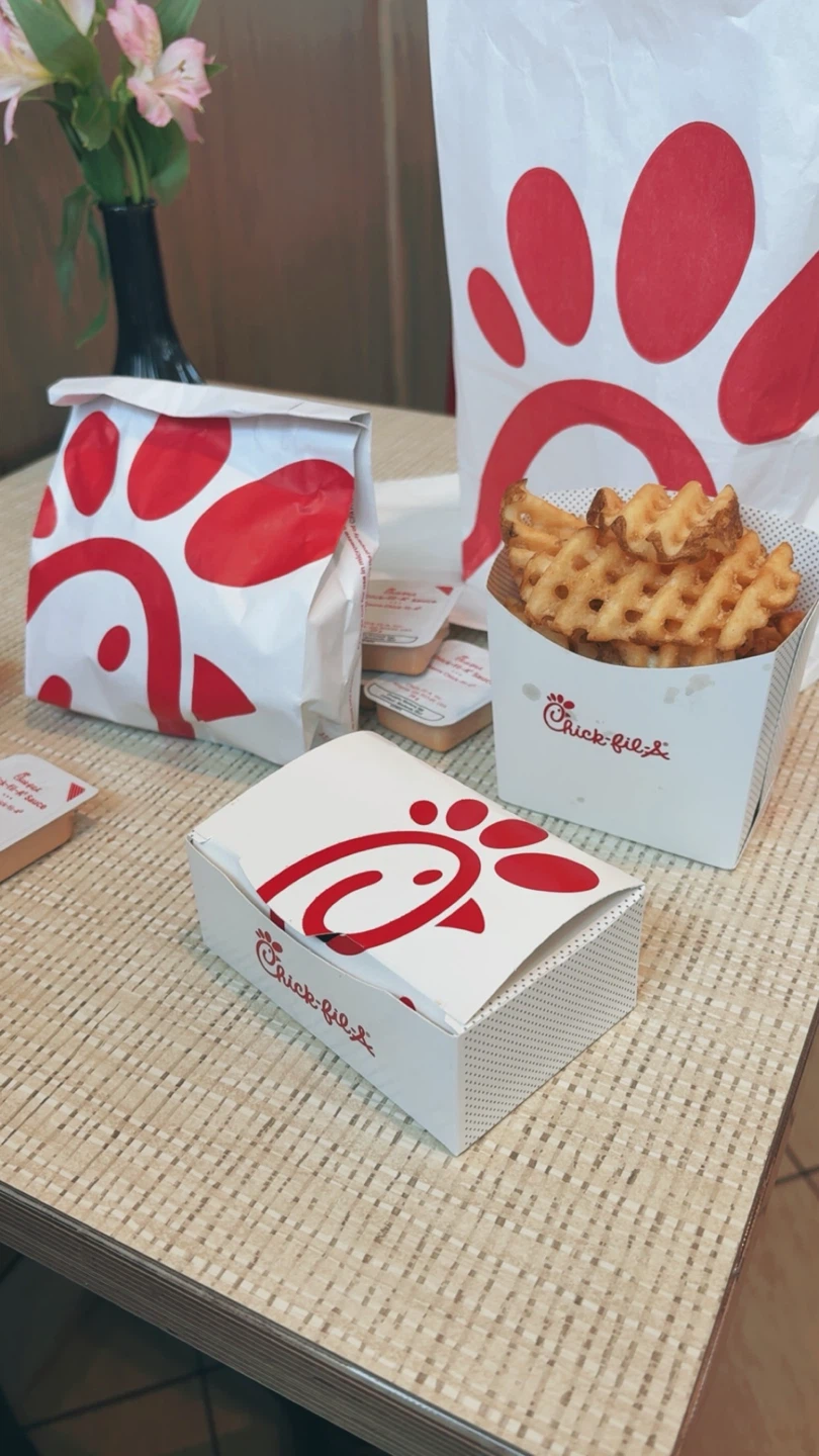 Chick-fil-A Waffle Fries and Nuggets