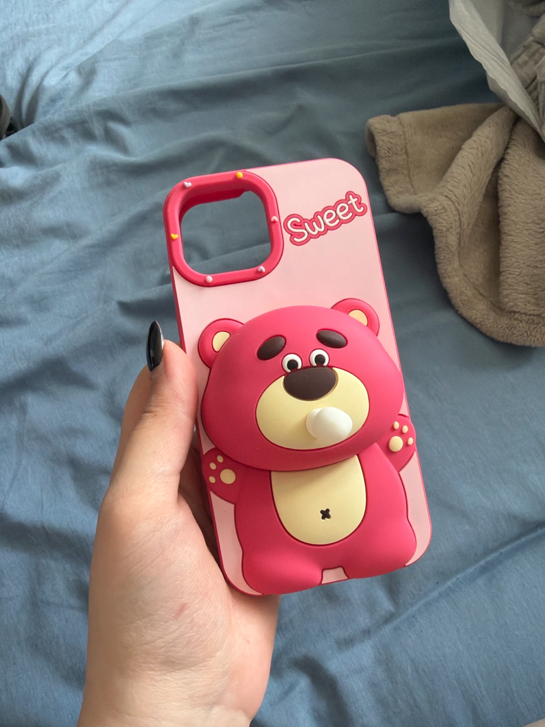 Pink Lotso Bear Phone Case