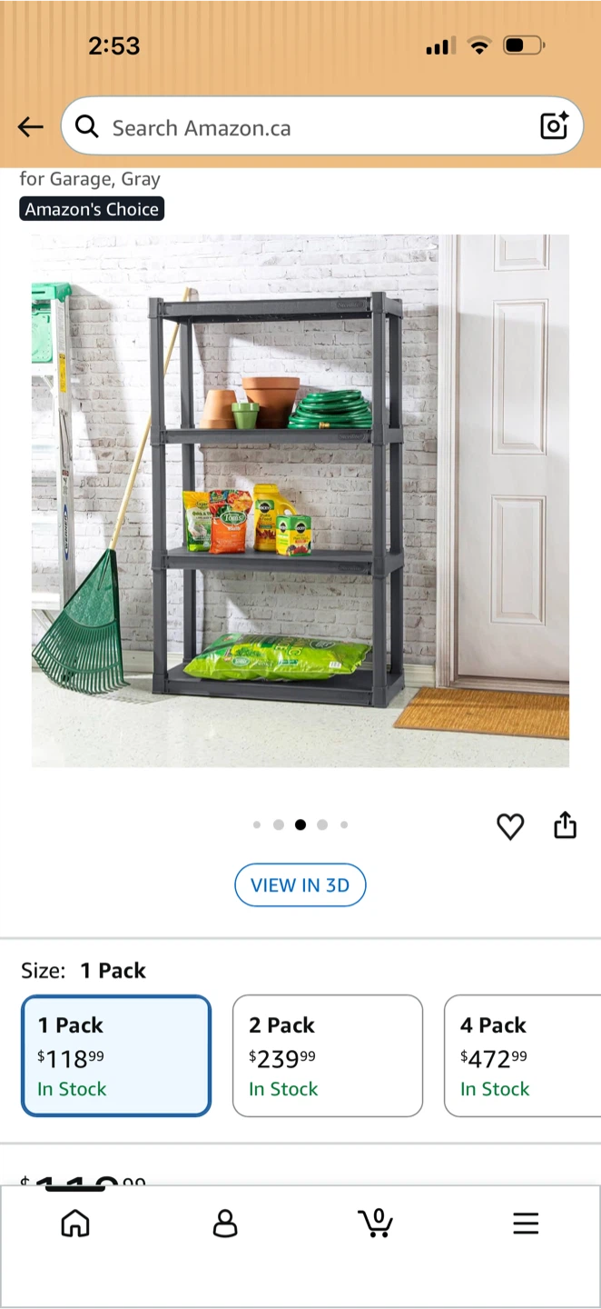 Sterilite 4Shelf Unit - photo 5