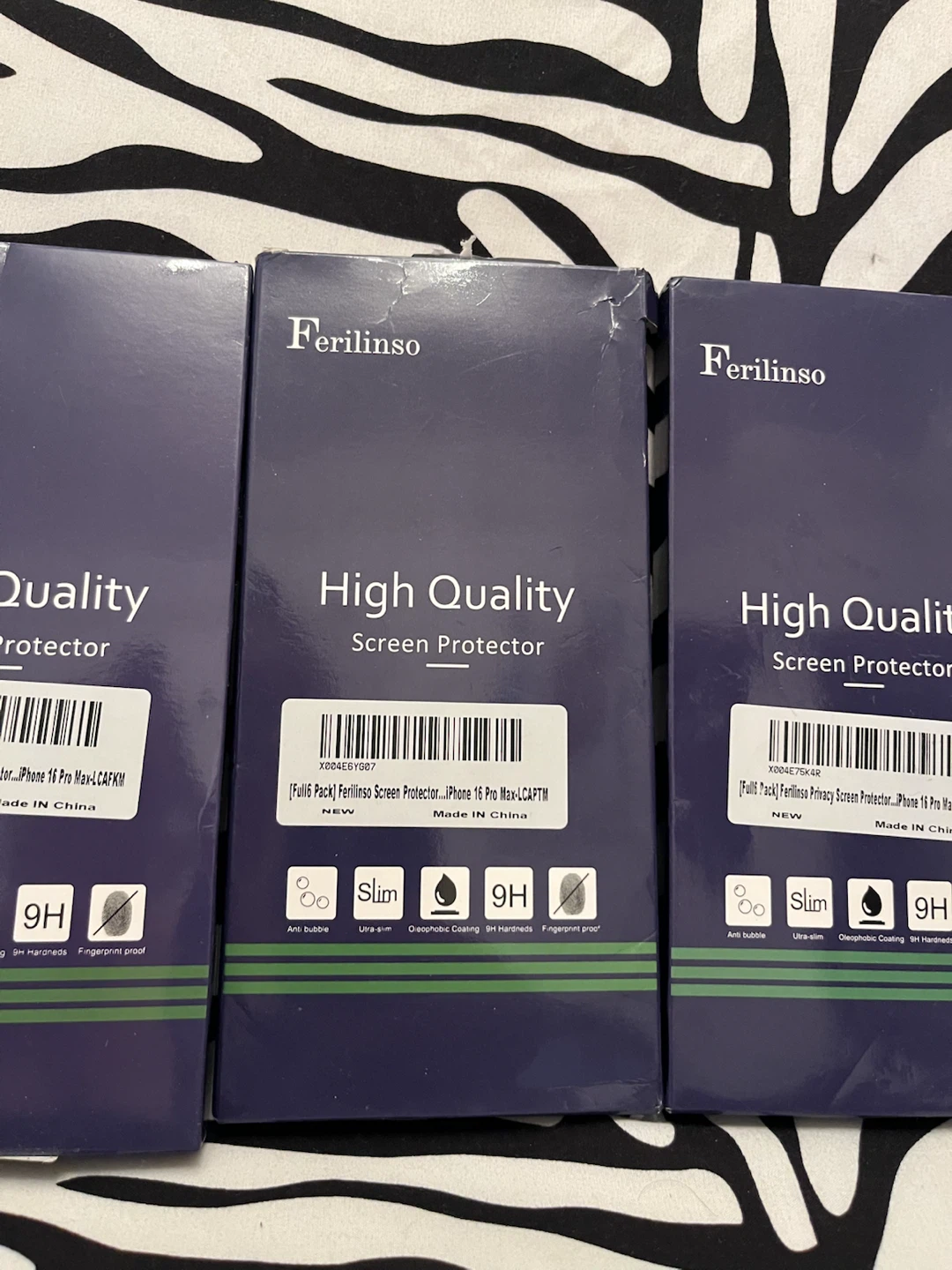 📱 Full 6 Pack Ferilinso Screen Protector Apple iPhone 16 Pro Max - photo 2