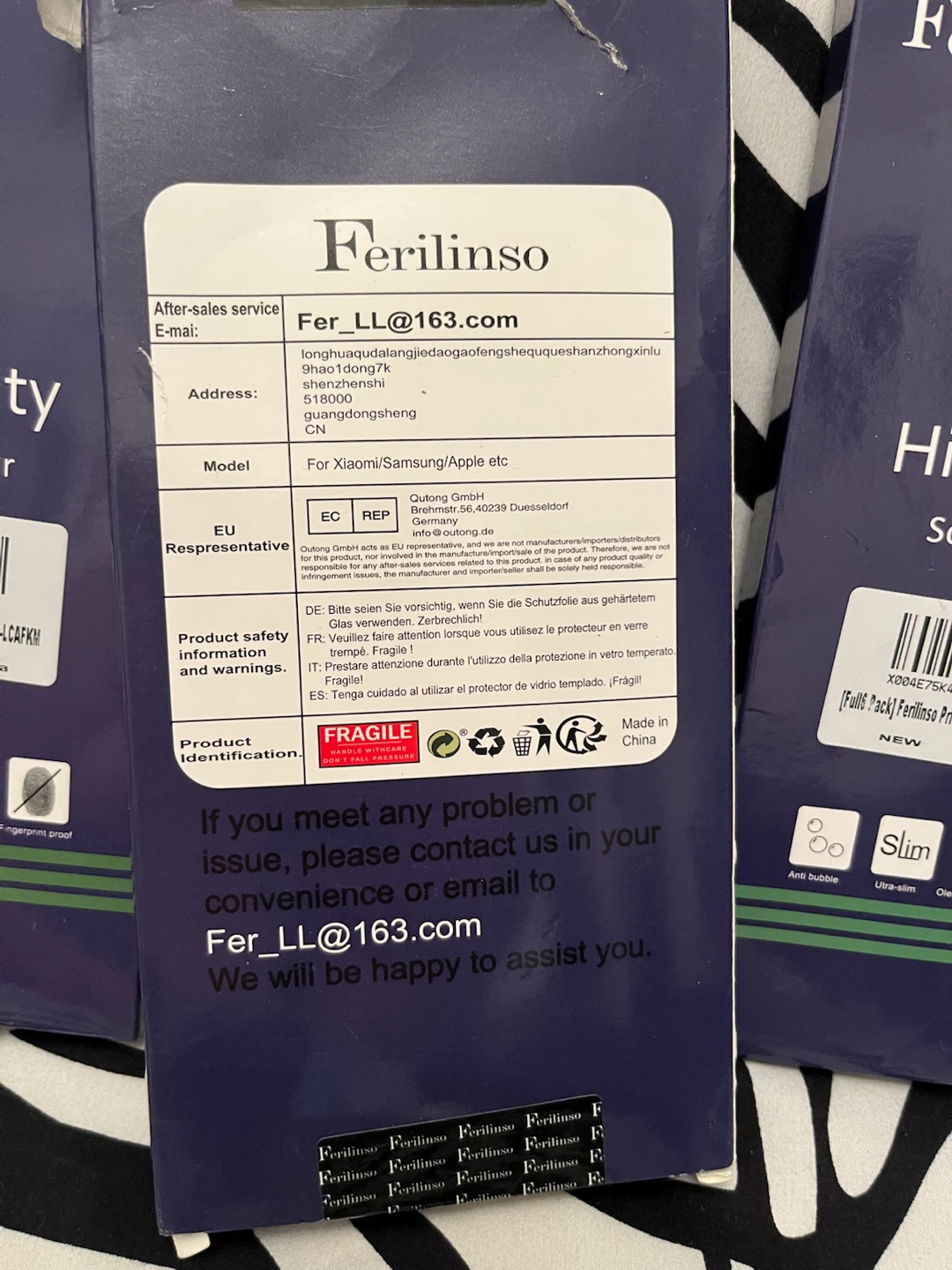 📱 Full 6 Pack Ferilinso Screen Protector Apple iPhone 16 Pro Max - photo 3