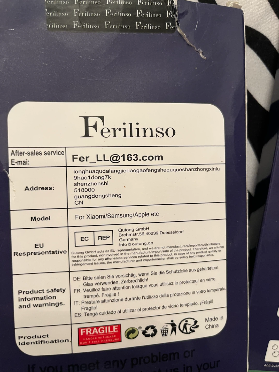 📱 Full 6 Pack Ferilinso Screen Protector Apple iPhone 16 Pro Max - photo 4