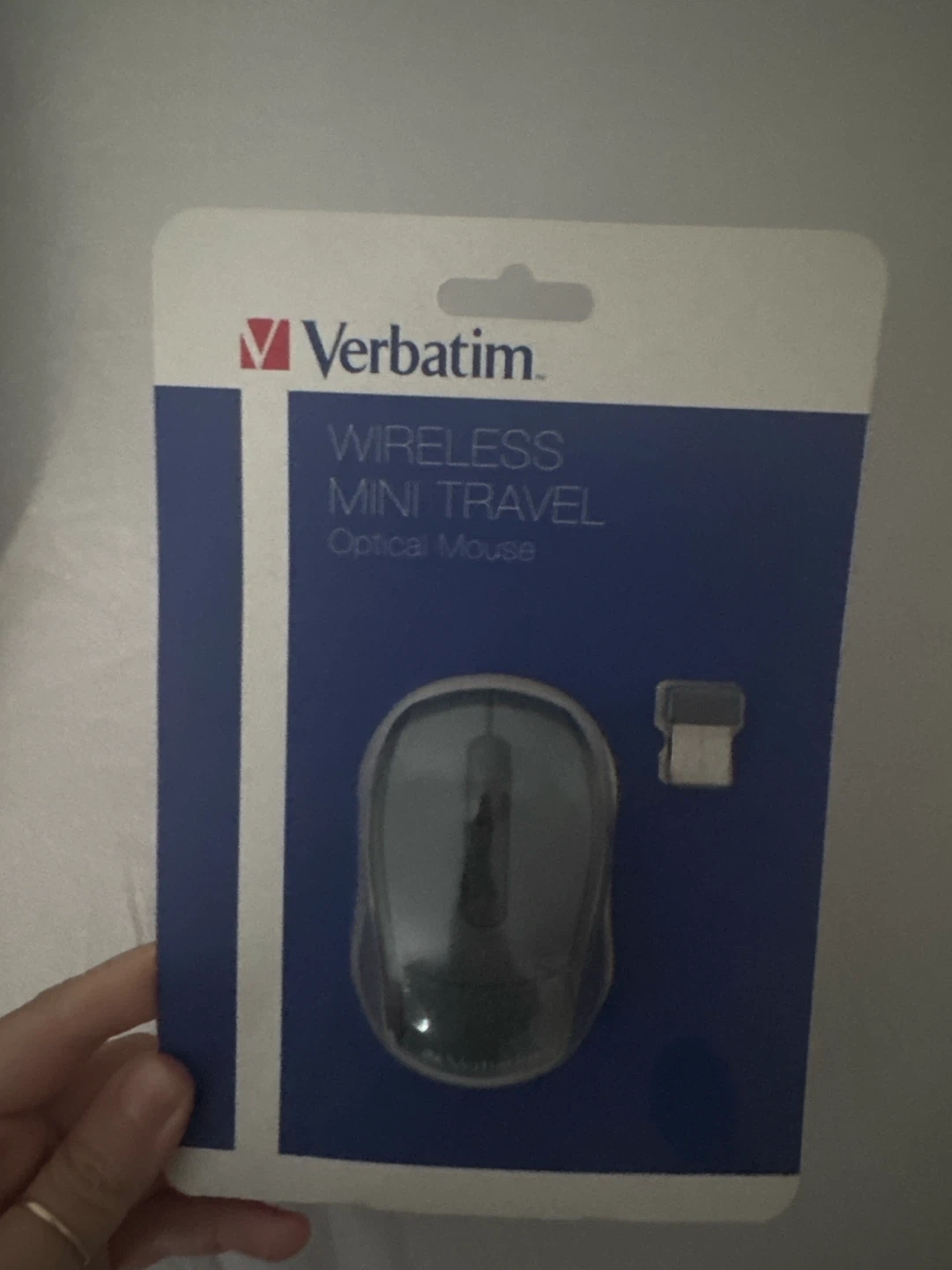 Verbatim Wireless Mini Travel Optical Mouse