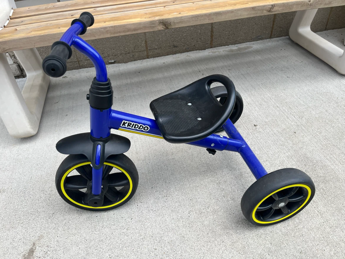 KIDDO Tricycle/Balance Bike Blue