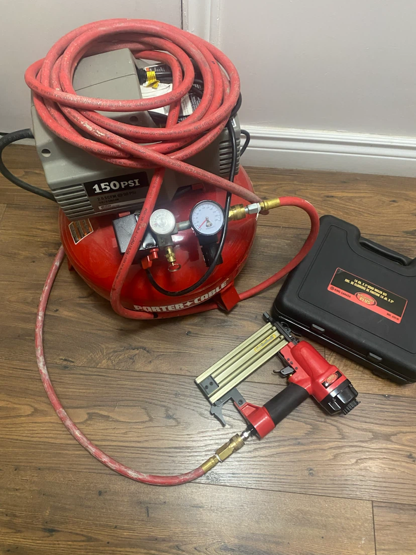King Canada 18 GA Brad Nailer Porter-Cable Air Compressor - photo 3