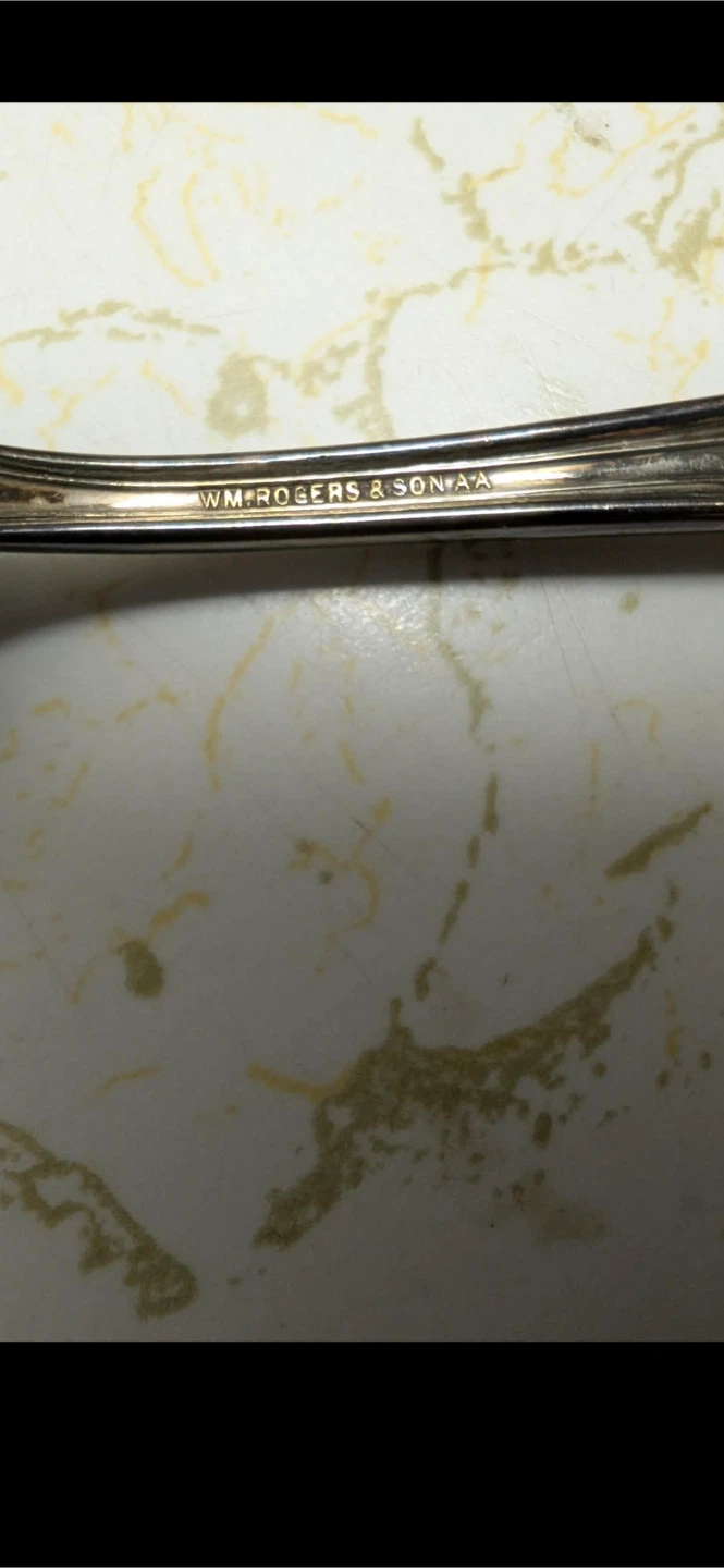 Oneida Wm. Rogers & Son AA Silver Plated Spoons Set in Case - photo 4