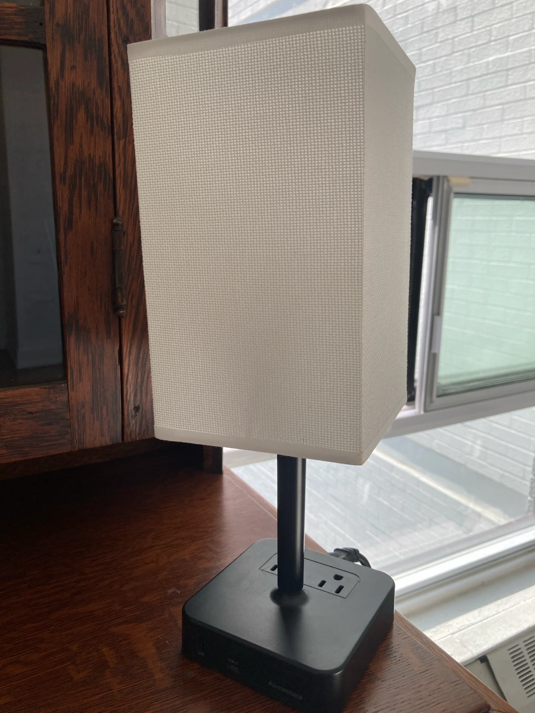 Alimentata Table Lamp with USB-C and Power Outlets - photo 2