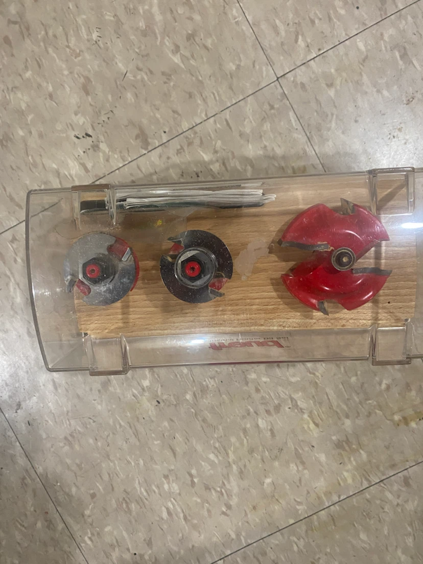 Freud 3 Pc Ogee Raised Panel Router Bit Set