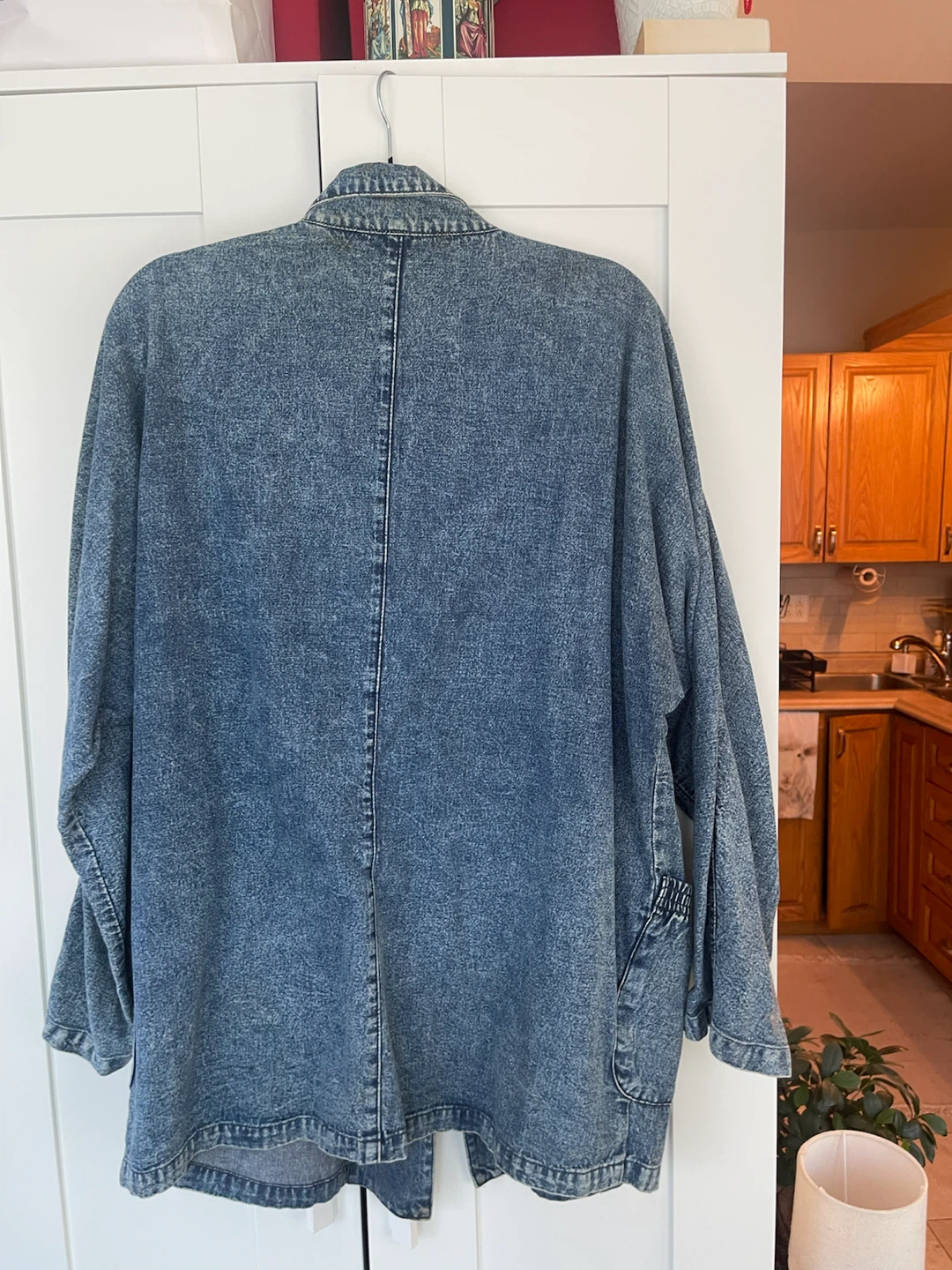 RJC Denim Jacket with Beaded & Embroidered Flowers - photo 3