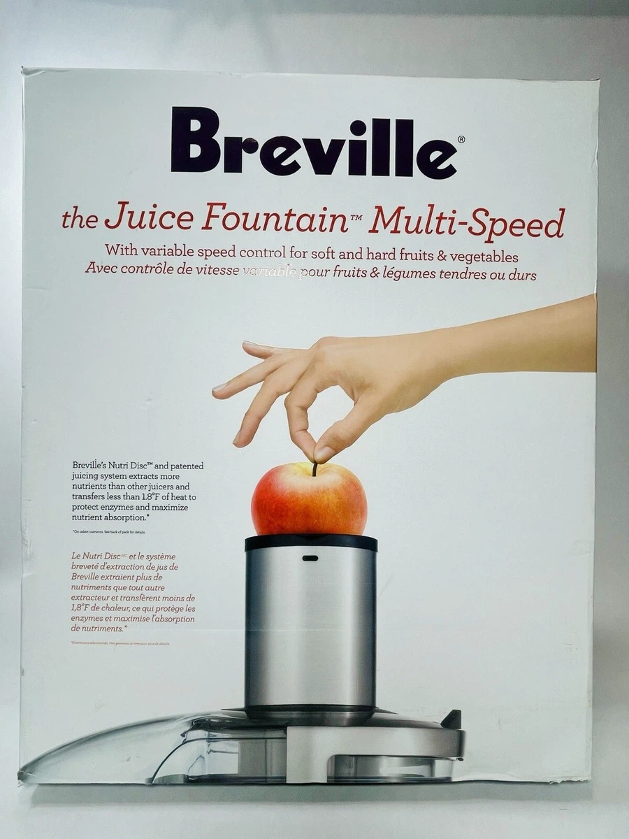 Breville Juice Fountain Multi-Speed Juicer