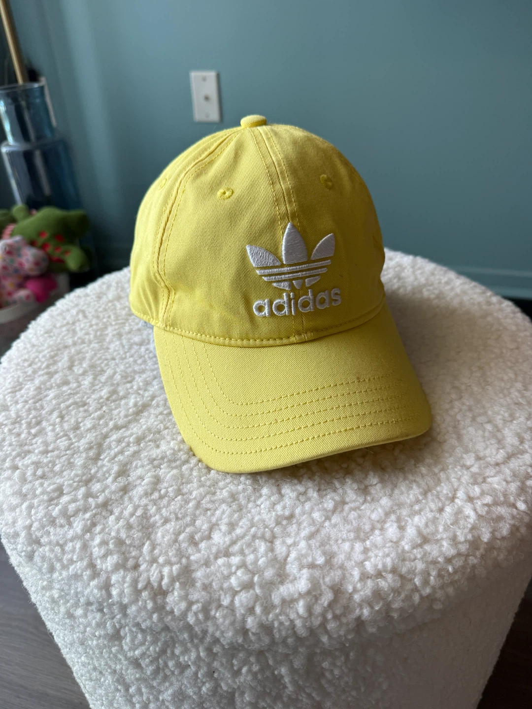 Yellow Adidas Baseball Cap