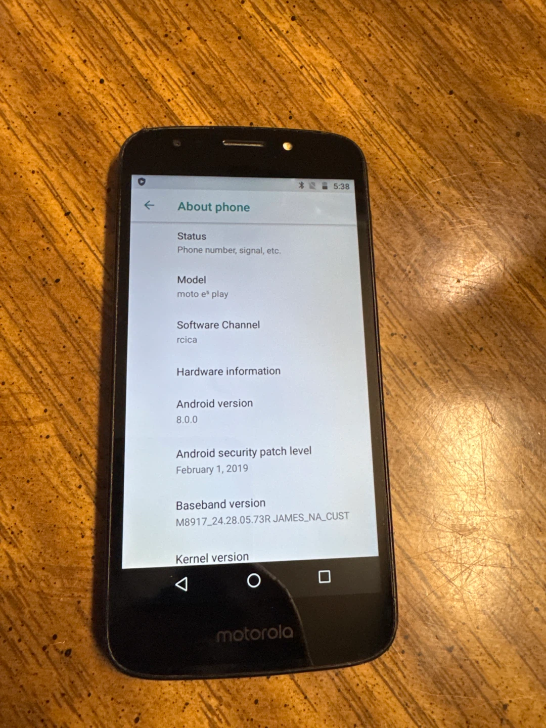 Motorola Moto E Play Smartphone