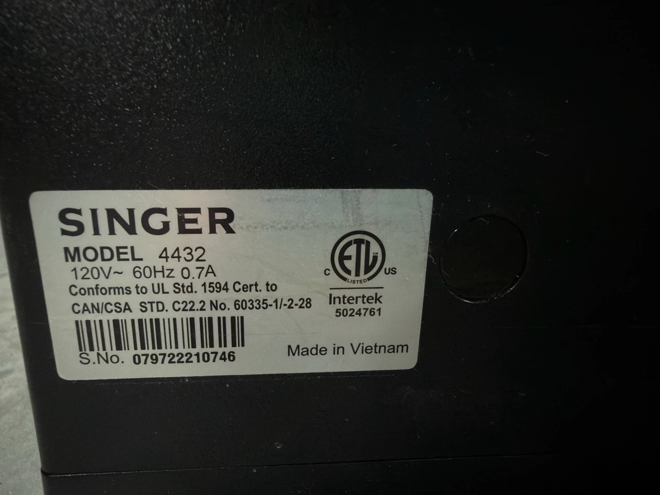 Heavy Duty Sewing Machine - photo 4