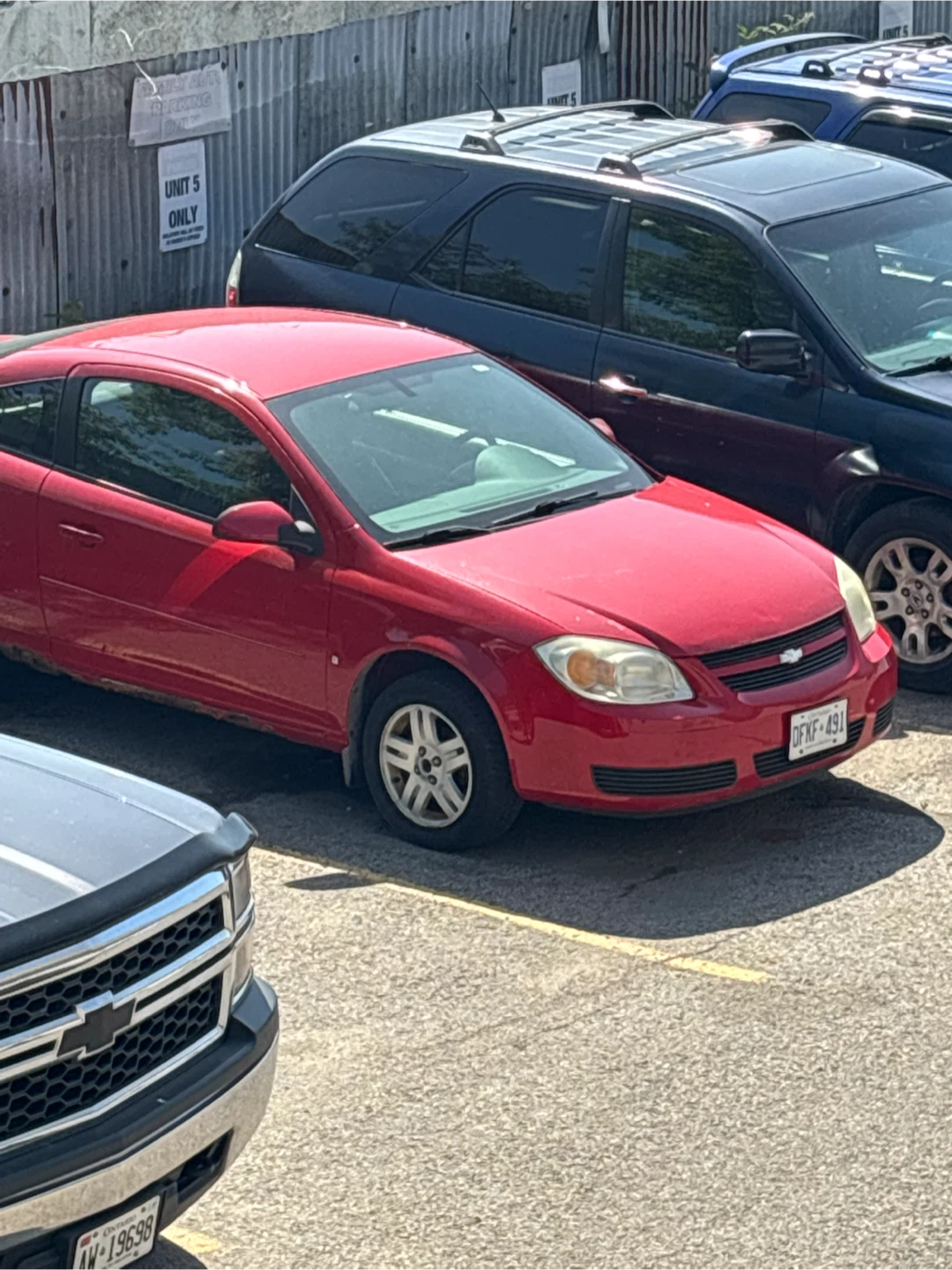 2006 Red Chevrolet Cobalt Coupe