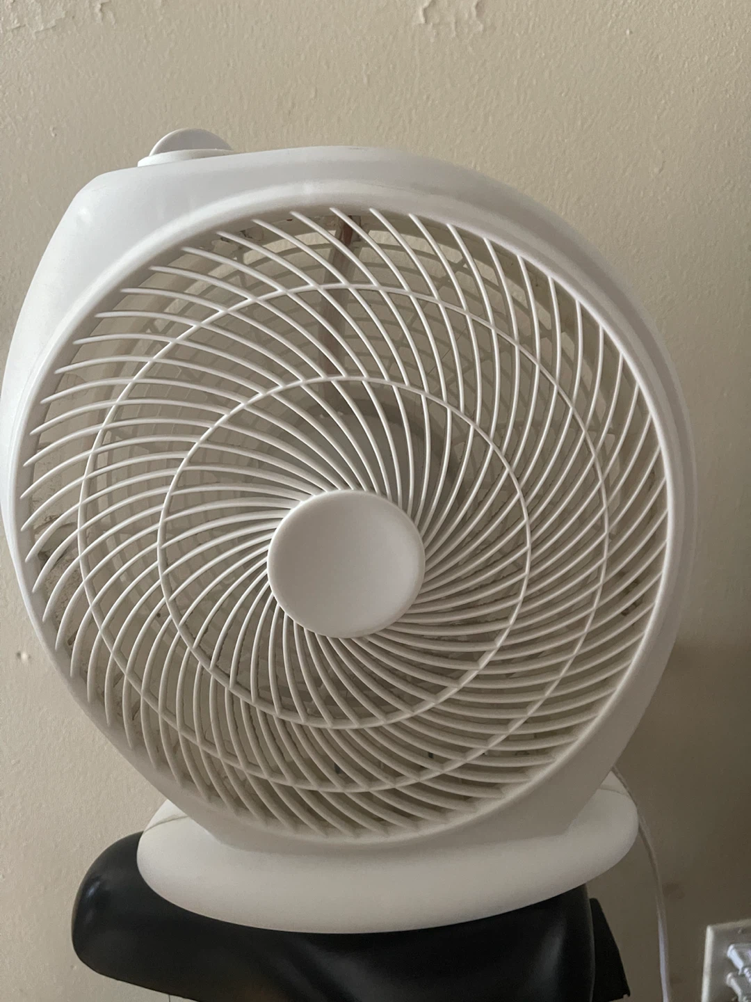 White Portable Fan