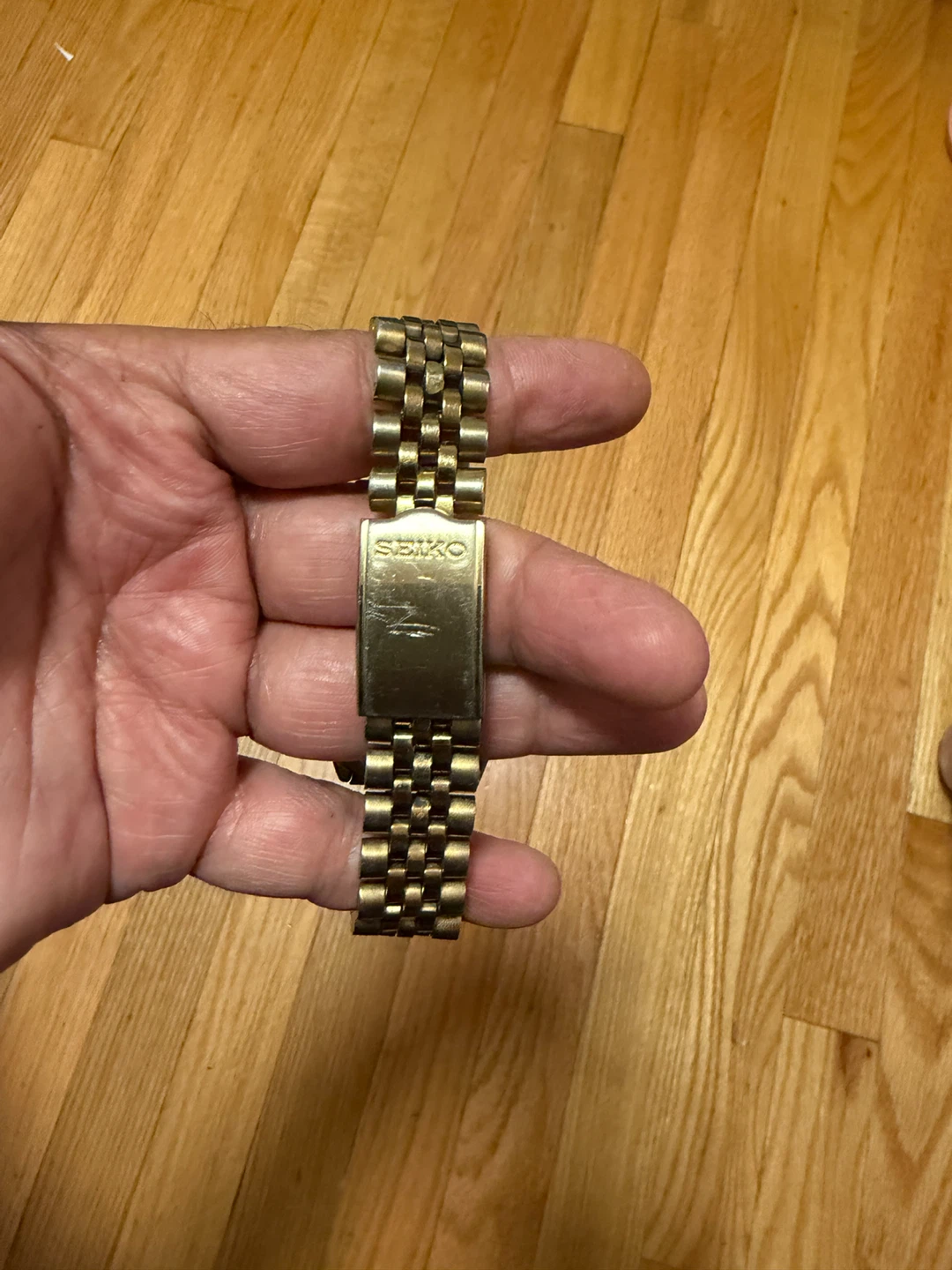 Seiko Gold Tone Quartz Watch - photo 2