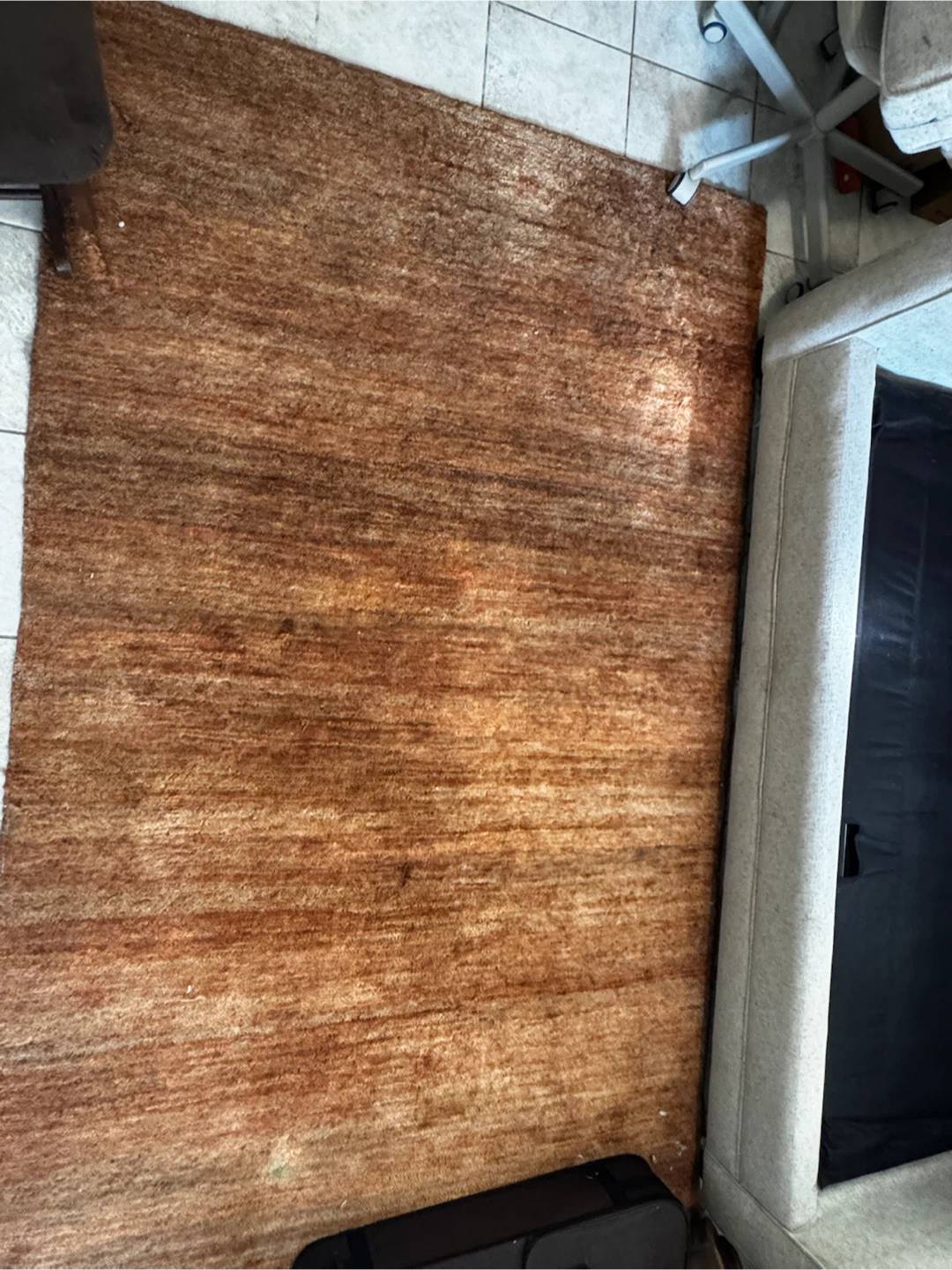 Rust EQ3 area rug - photo 4