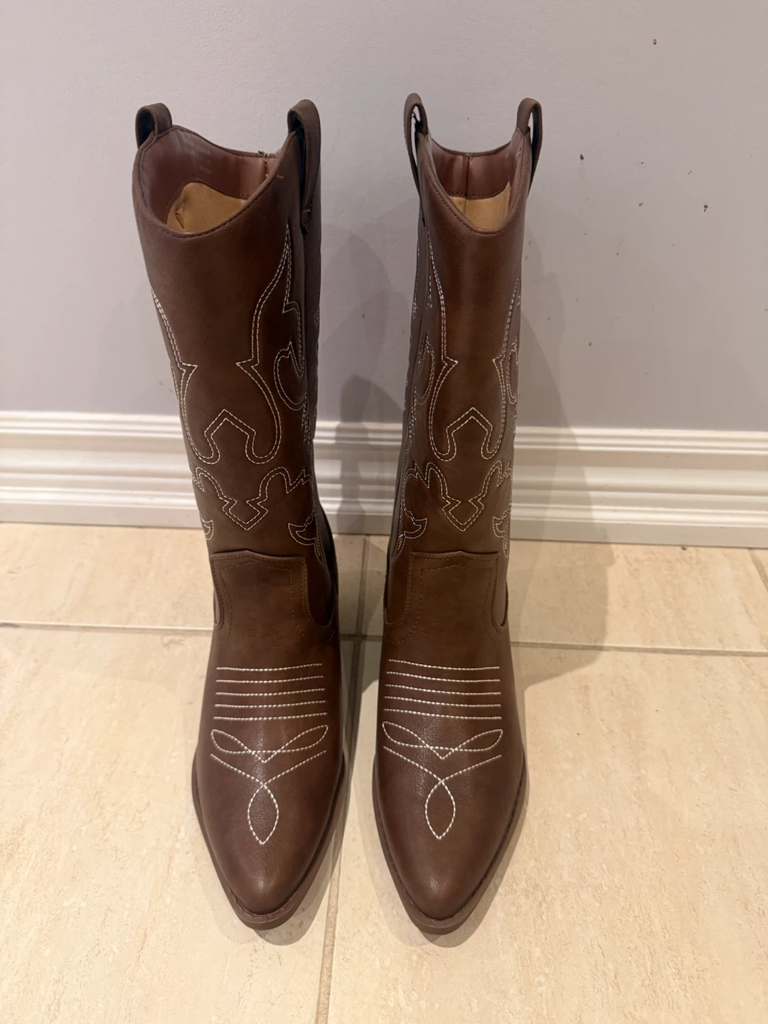 Brown Western Cowboy Boots - photo 2