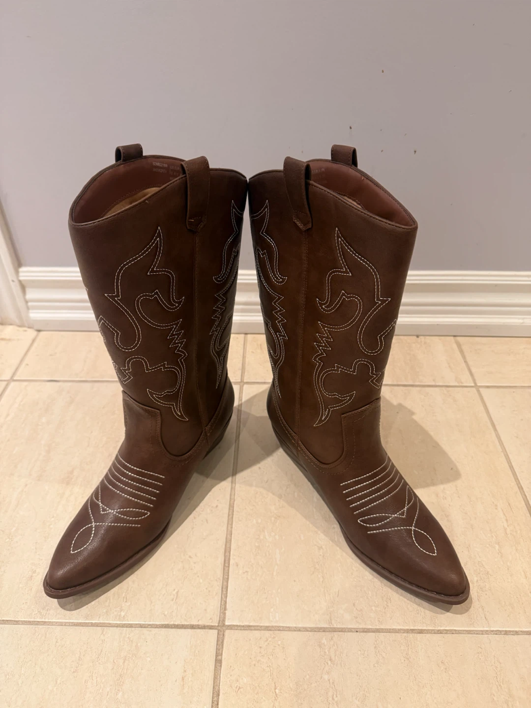 Brown Western Cowboy Boots - photo 3