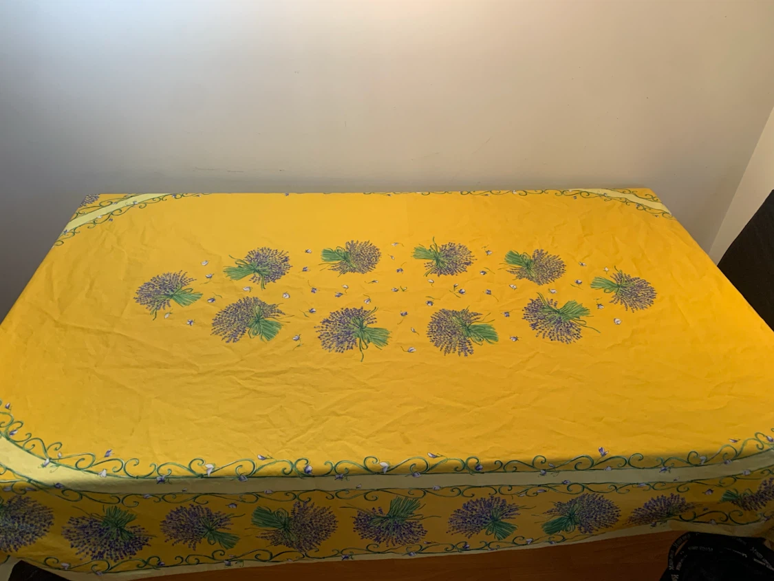 Large wipe clean Tablecloth