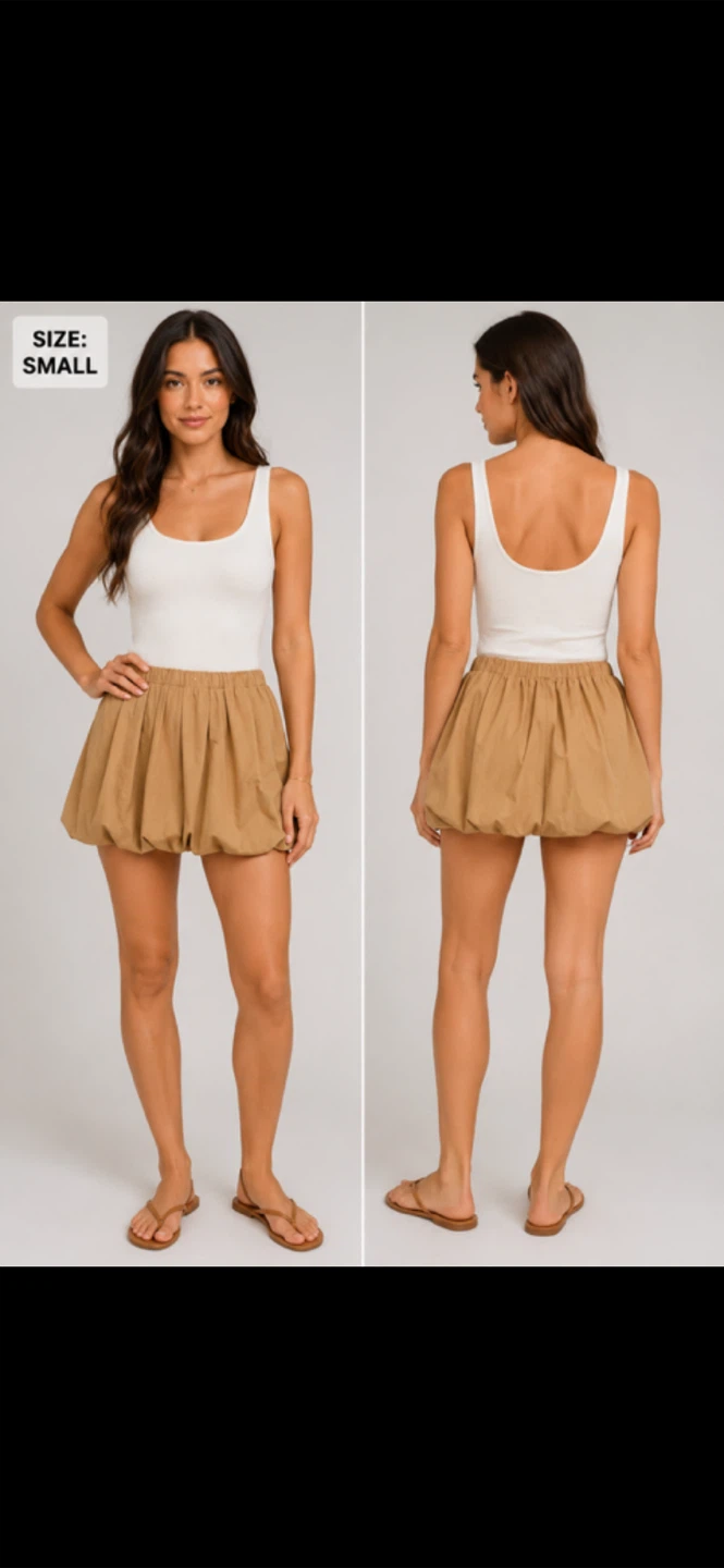 Zara bubble skirt size small