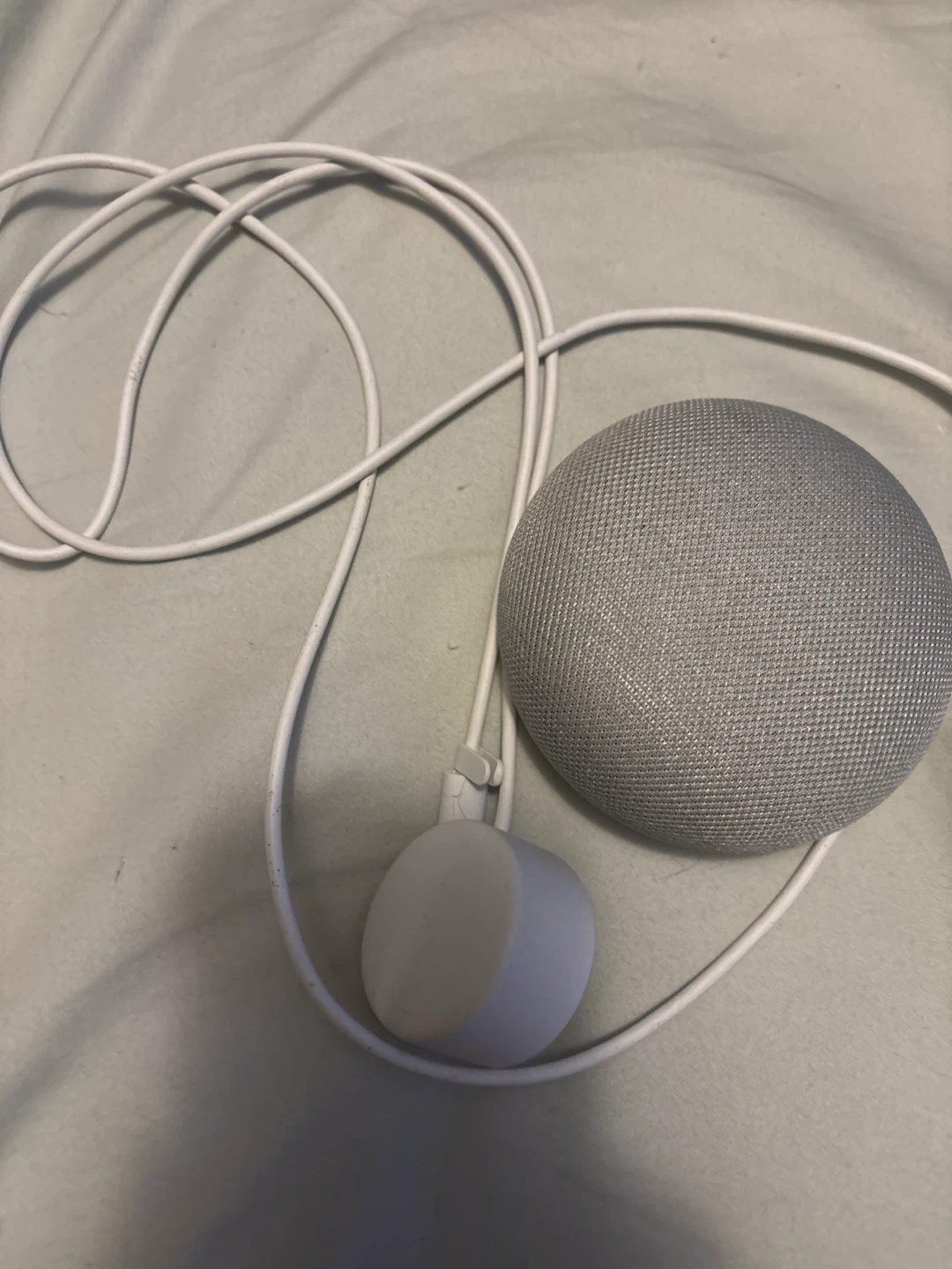 Google Nest Mini (2nd Gen) Smart Speaker - Chalk