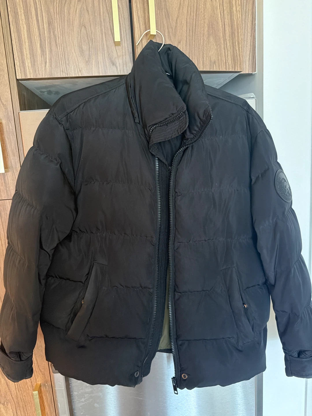 Black Diesel Puffer Jacket (down)