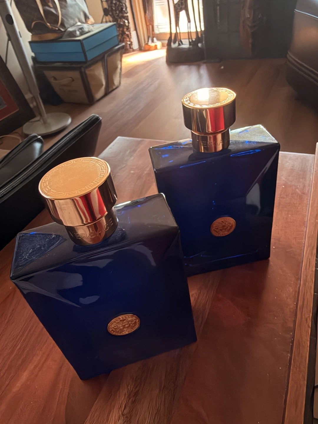 Versace Dylan Blue EMPTY BOTTLES (2) for Display or Craft - photo 2
