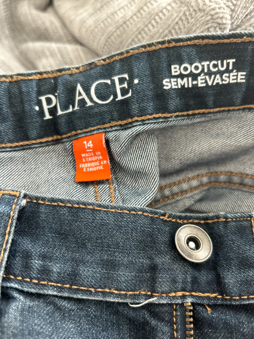 The Children's Place Boys Bootcut Jeans Size 14 - photo 2