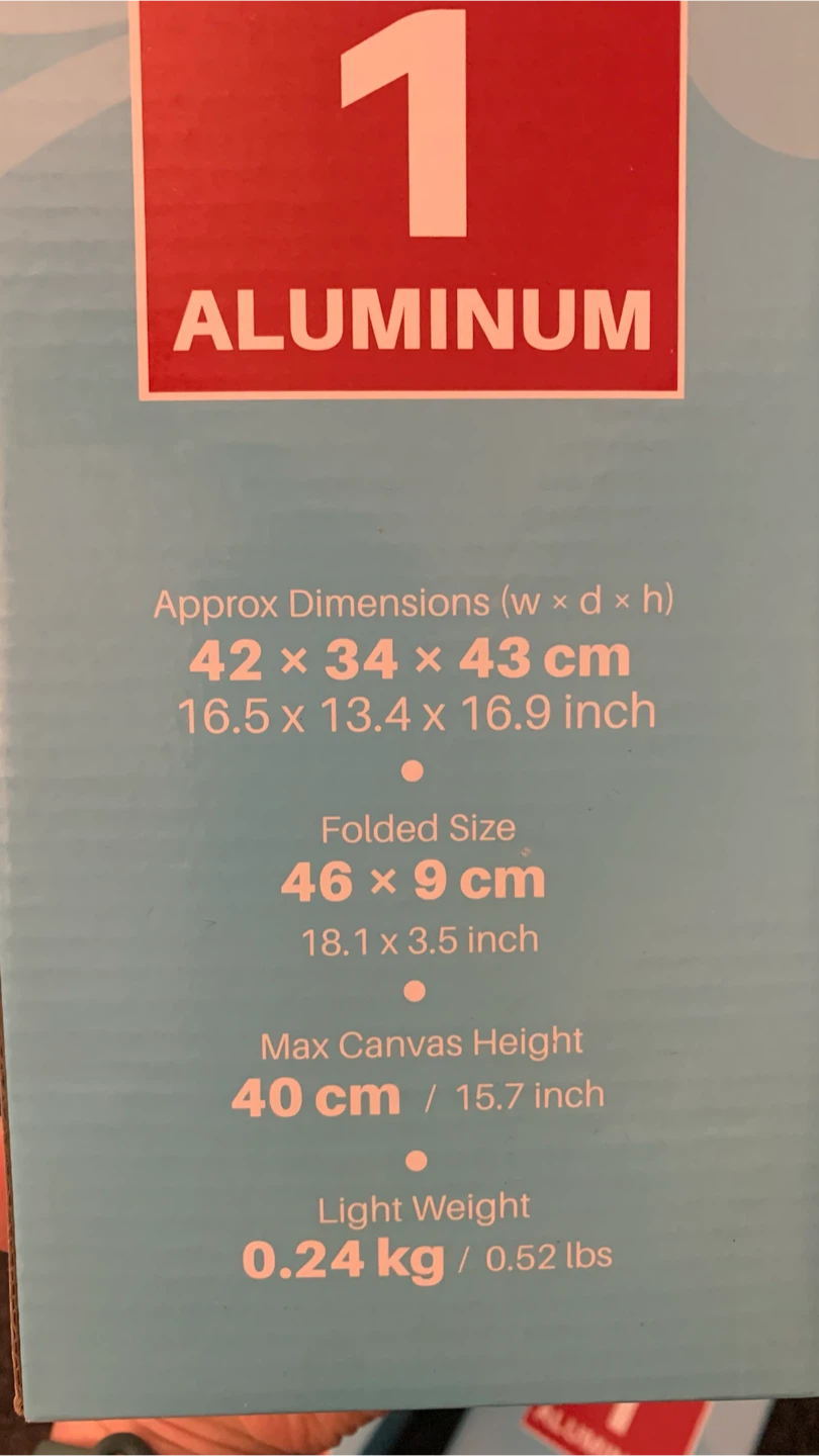Table Display Easel - Aluminum - photo 5