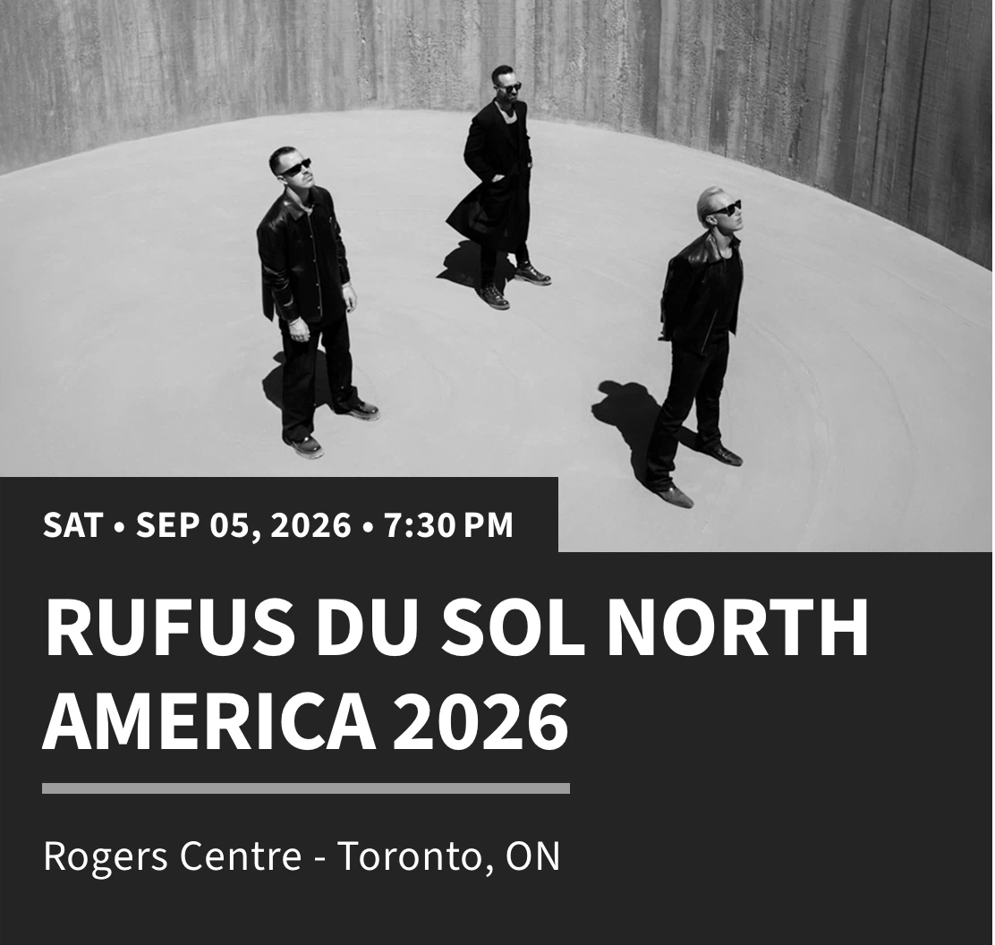 Rufus Du Sol concert September sat 05,2026 Ticketmaster direct