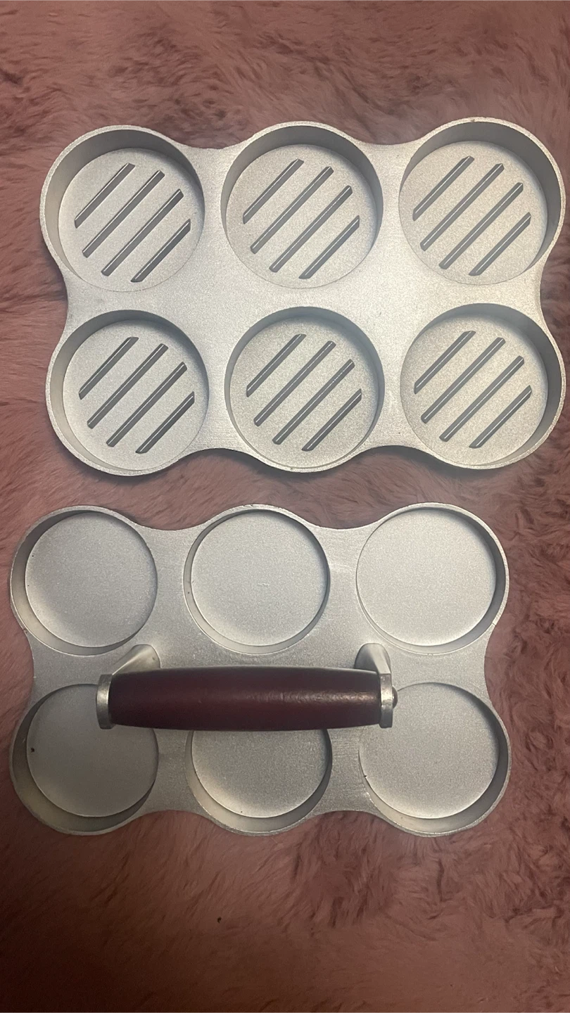 6-Cavity Burger Press .Looking to trade