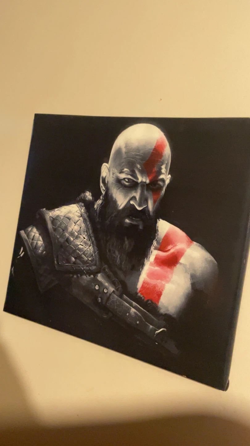 Kratos Canvas Print