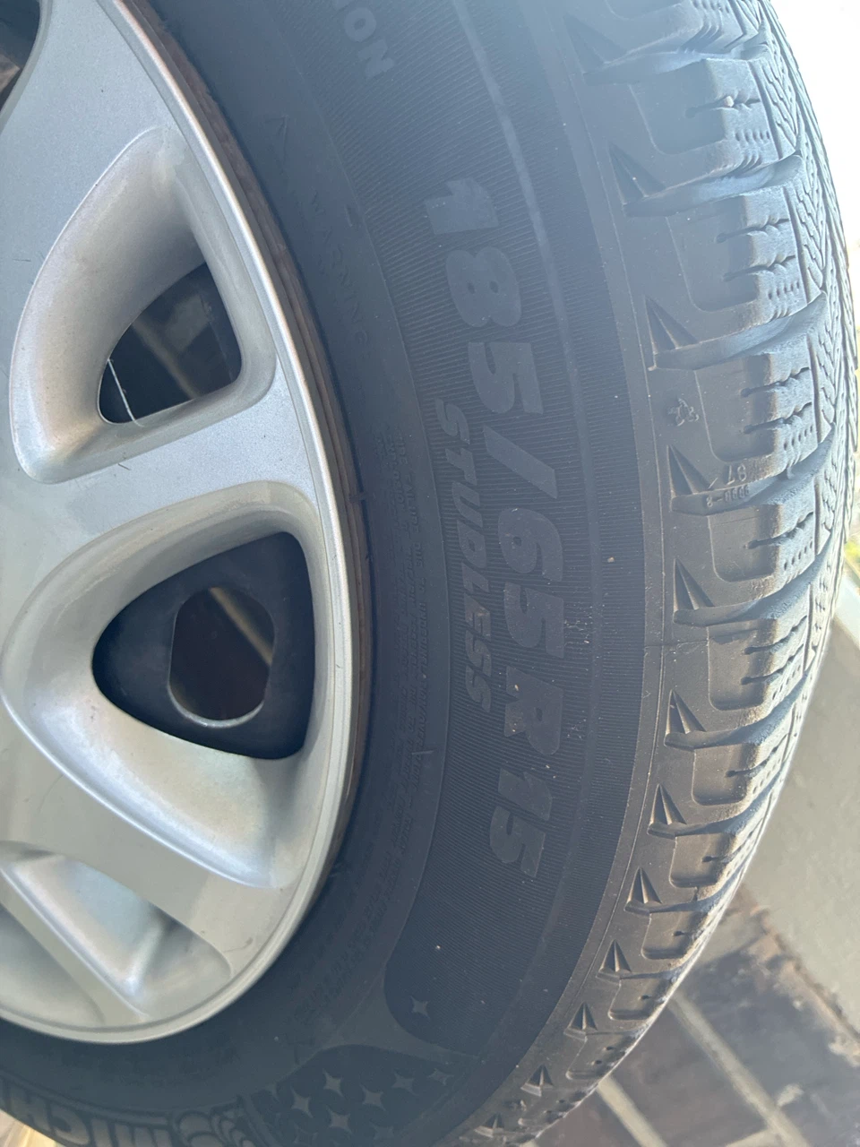 Michelin Winter Tires (Toyota Yaris) - photo 3