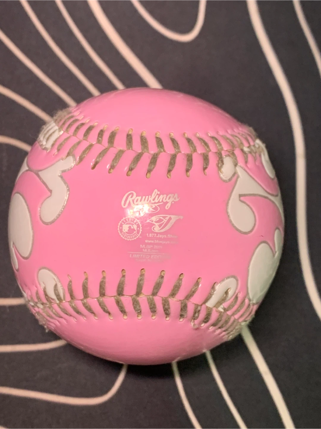 Rawlings Pink Jays Limited Edition Baseball - photo 2