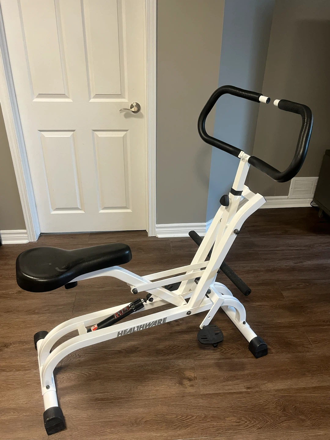 Ab cruncher gravity exerciser