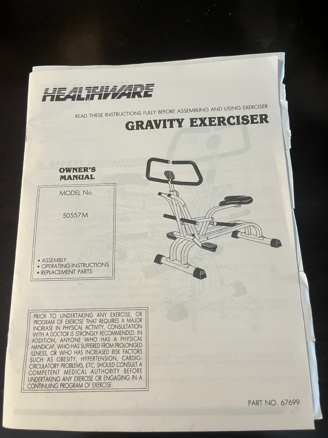 Ab cruncher gravity exerciser - photo 5