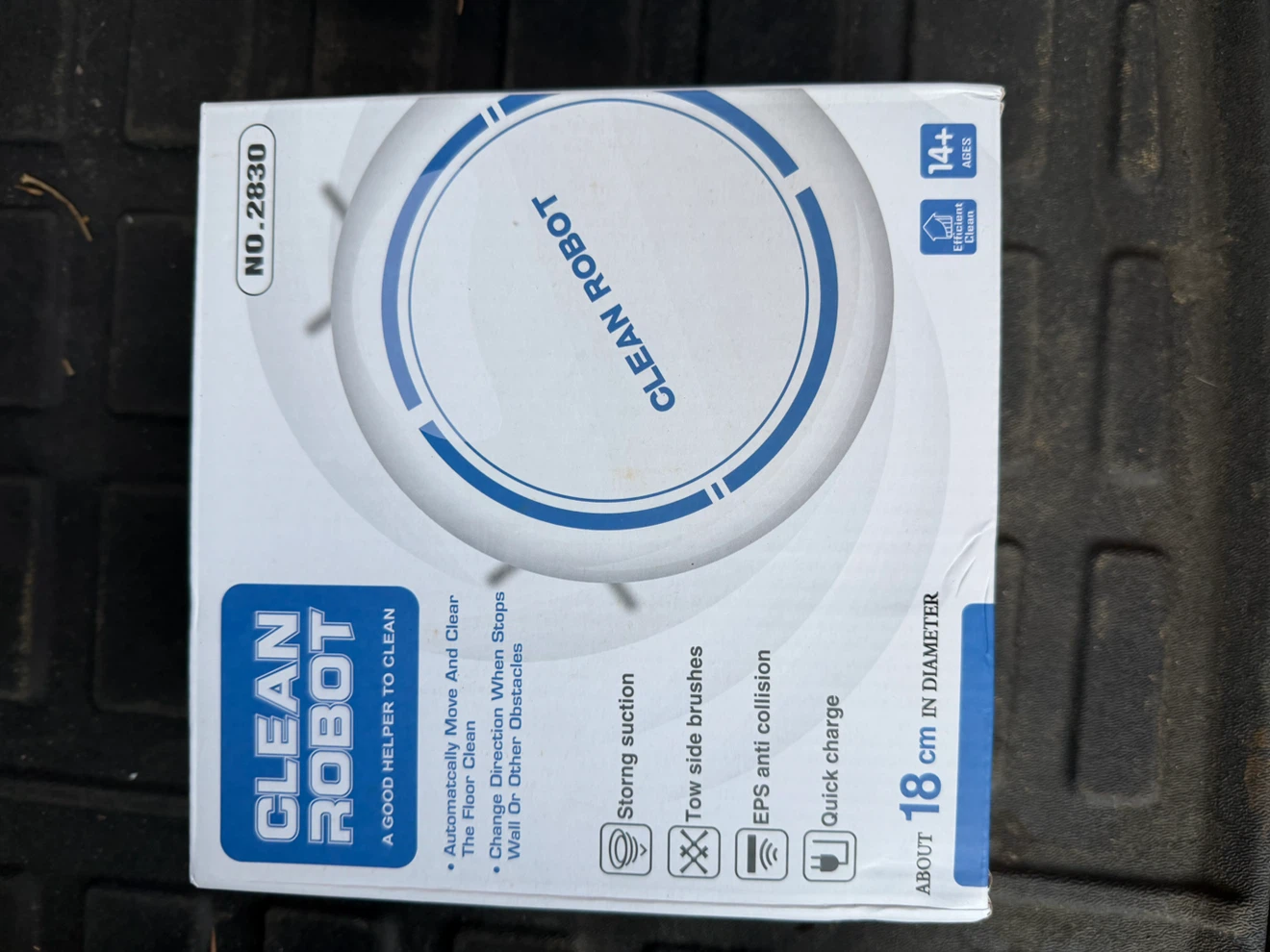 Clean Robot Automatic Sweeping Vacuum Cleaner