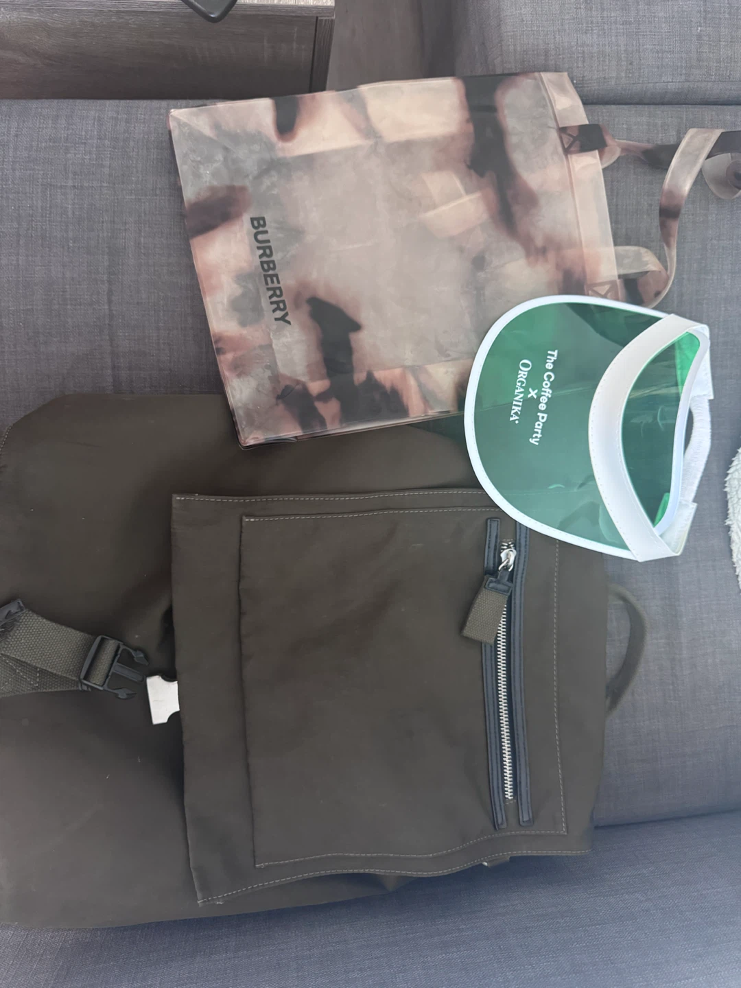 FREE - ZARA bag pack & Burberry Tote Bag