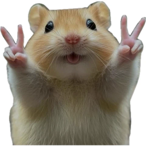 Cute Hamster Sticker