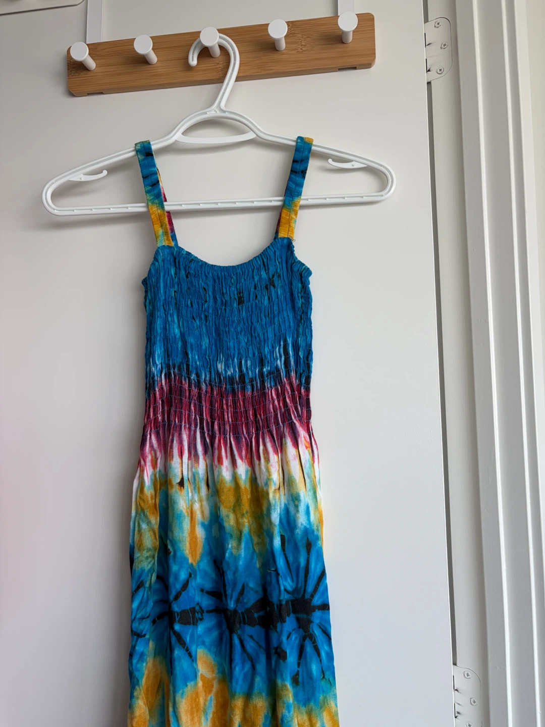 Tie-Dye Maxi Summer Dress