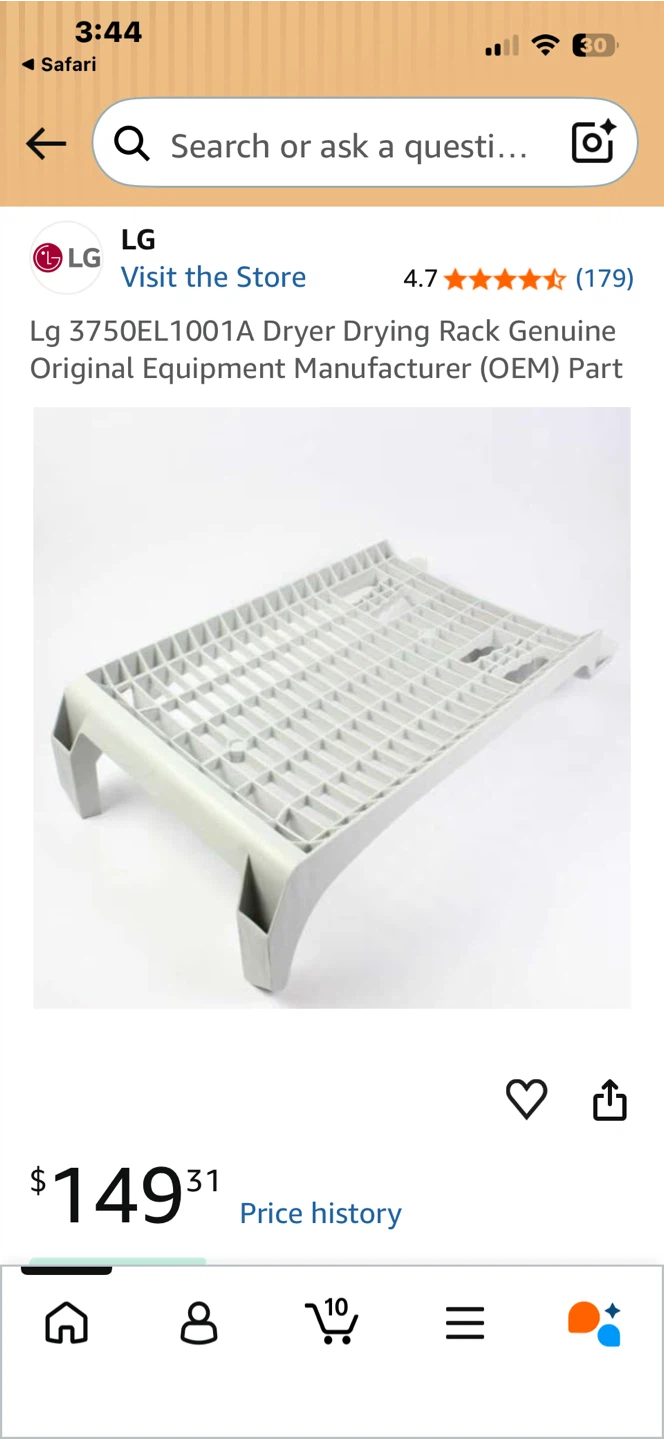 New shoe dryer rack for a dryer