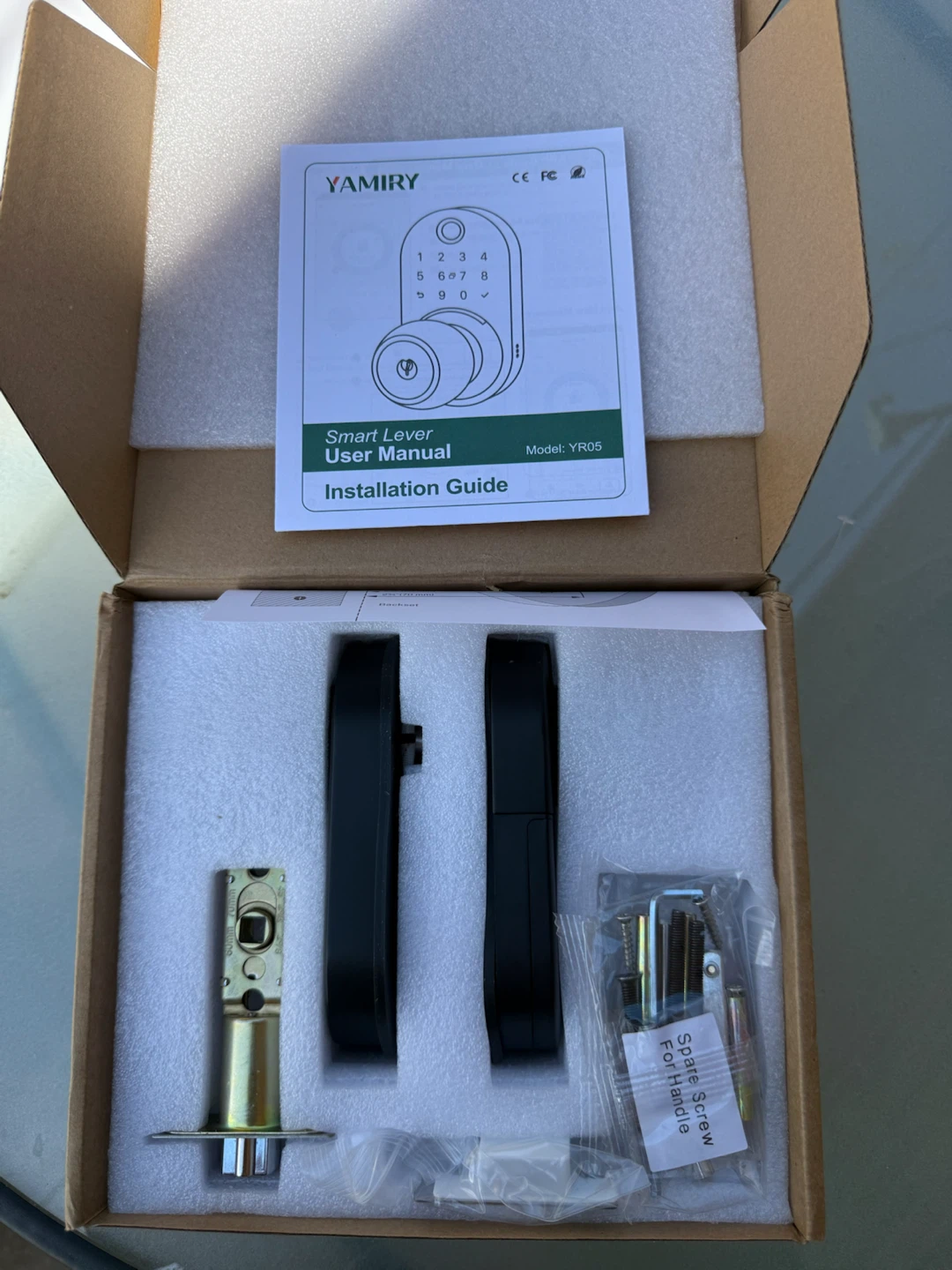 YAMIRY Smart Lever Lock Model - photo 2
