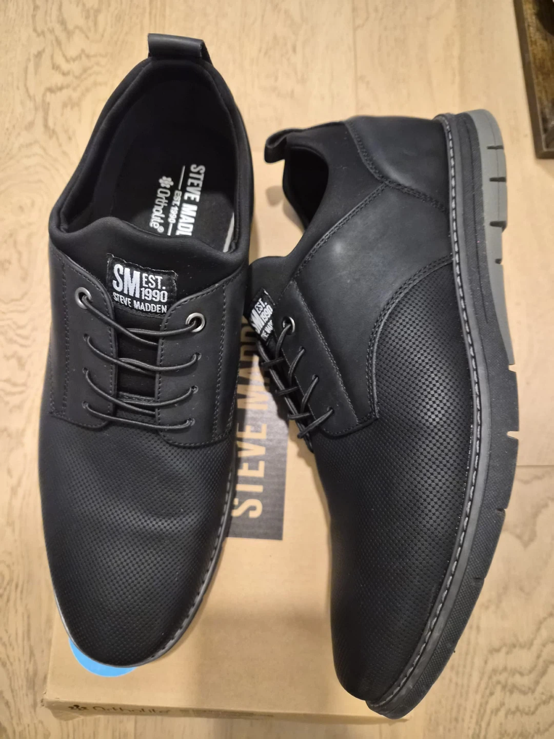 Steve Madden Men's Black Dress Shoes