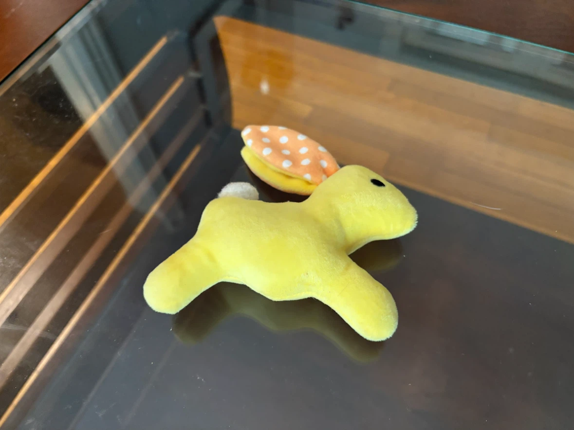 Yellow Plush Bunny Toy