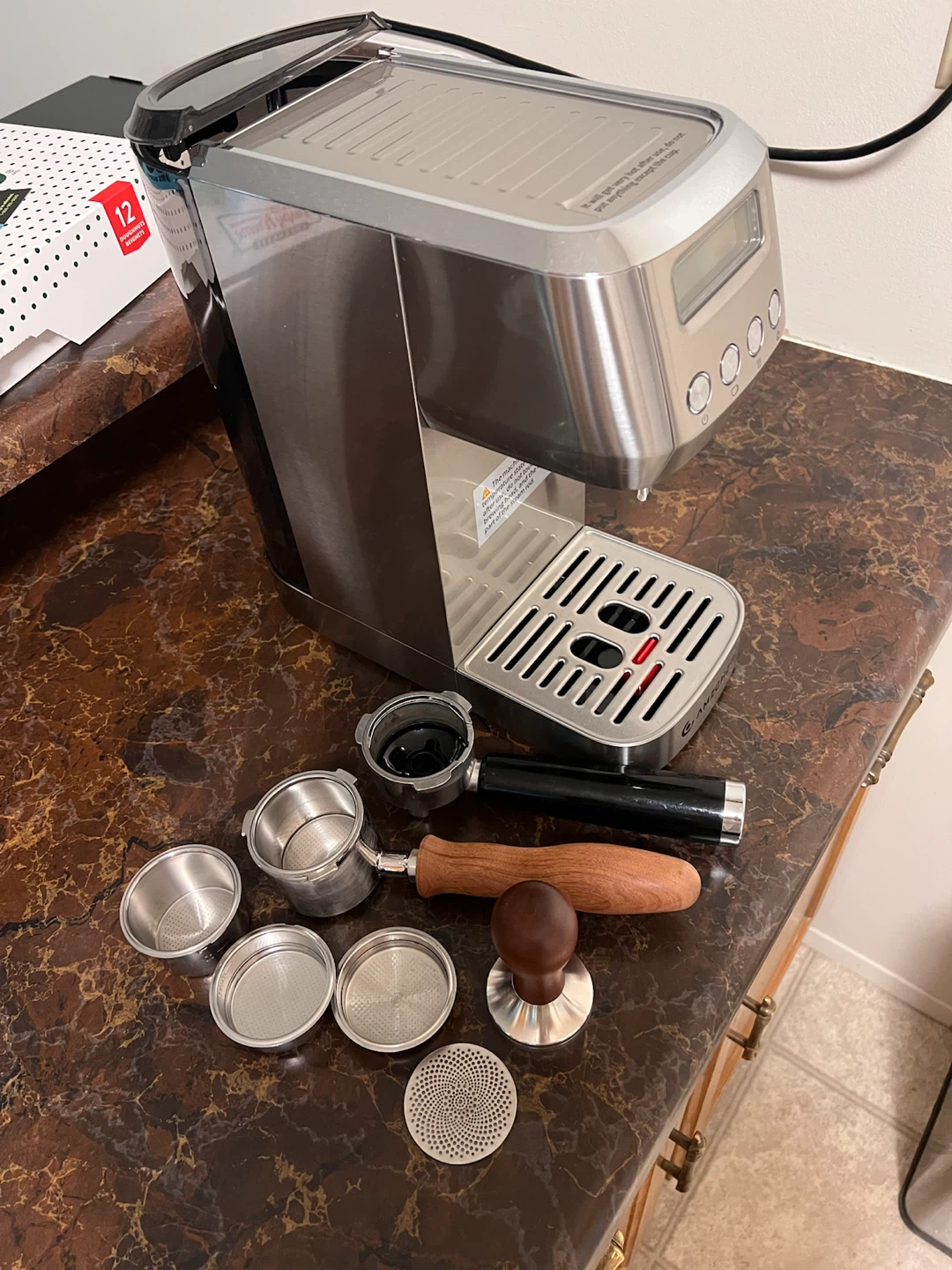 AMZCHEF Espresso Machine with Accessories