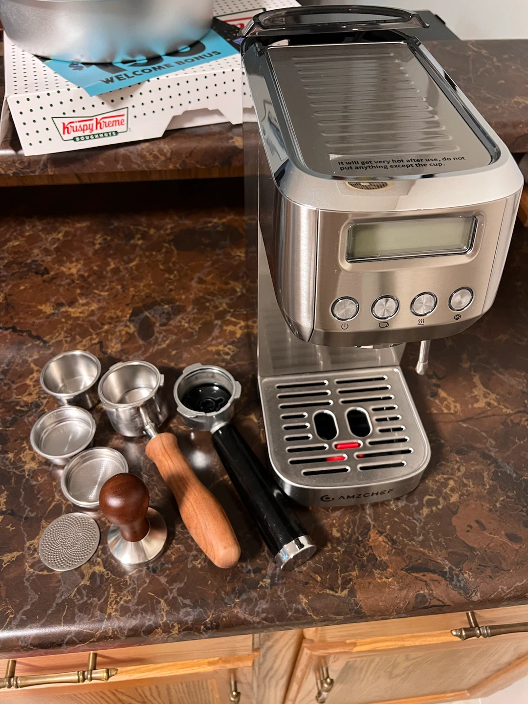 AMZCHEF Espresso Machine with Accessories - photo 2