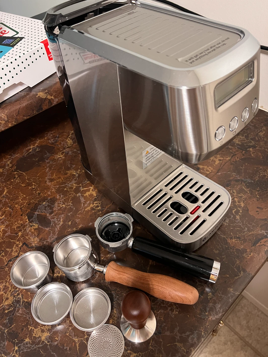 AMZCHEF Espresso Machine with Accessories - photo 5